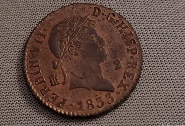 1833 Fernando 7" SC  2 maravedís