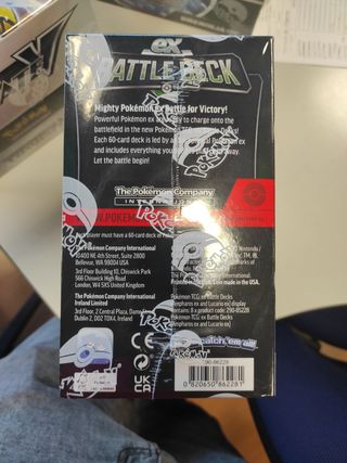 Caja de 6 Barajas Pokémon Ex Battle Deck - Nuevo