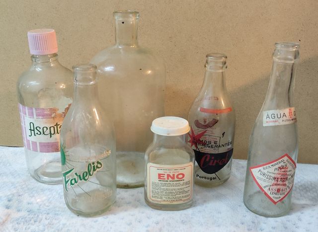 Garrafas e frascos Vintage