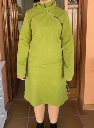 Abrigo verde vintage de Skunkfunk 