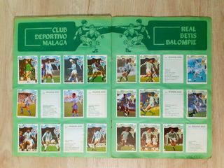 Álbum de cromos GOL LIGA 84/85. Incompleto