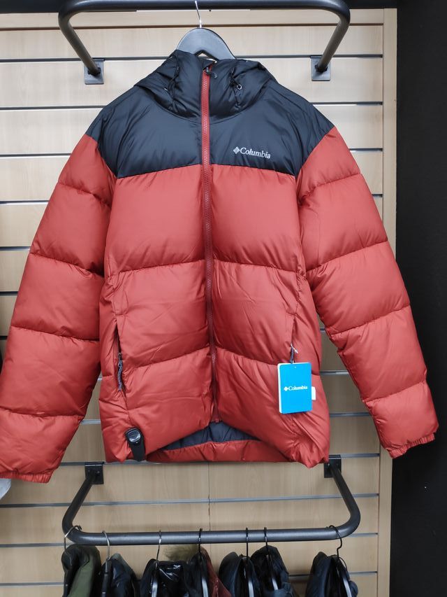 Chaqueta Plumífero Hombre M Columbia rojo/negro