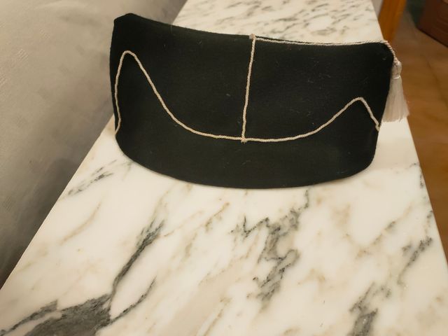 Gorro o boina de estudiante fiestas Moros y Cristi