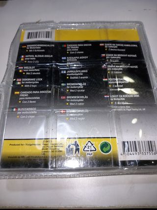 CANDADO MOTO DISCO DE FRENOS