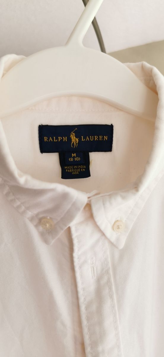Camisa junior Ralph Lauren T 8-10