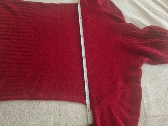 JERSEY T/M-L  ROJO GRANATE