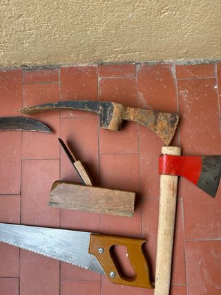 Lote herramientas antiguas