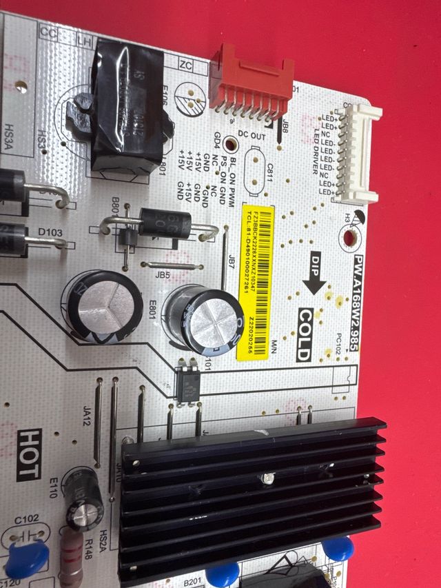 Placa alimentación PW.A168W2.985 Tv Xiaomi NUEVA