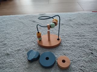 Laberinto cuentas de madera para bebé de Trixie