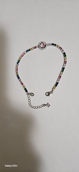 Pulsera plata de ley