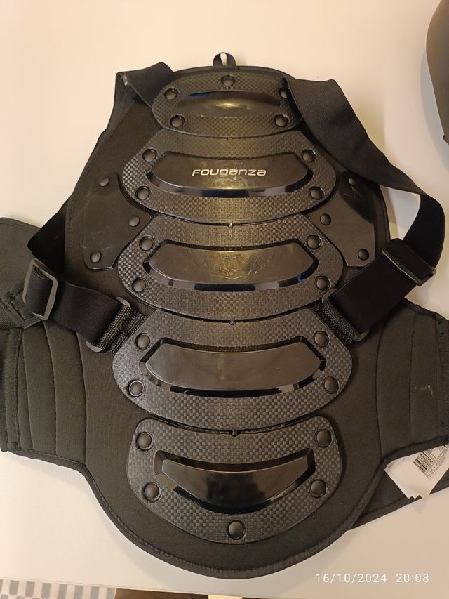 Casco i protege espalda hipica