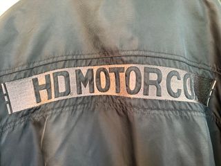 Bomber nylon negra HARLEY DAVIDSON talla XL