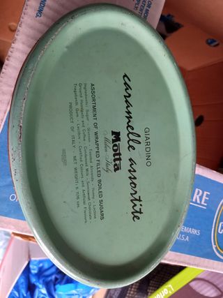 Scatola Caramelle In Latta