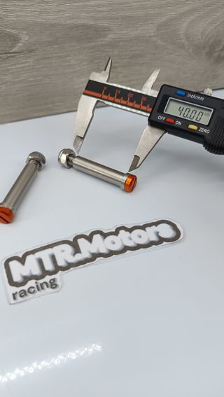 ✅ Pasador estriberas Naranja universal Enduro SM