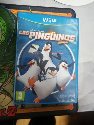 Los Pingüinos de Madagascar Wii U Pal Es