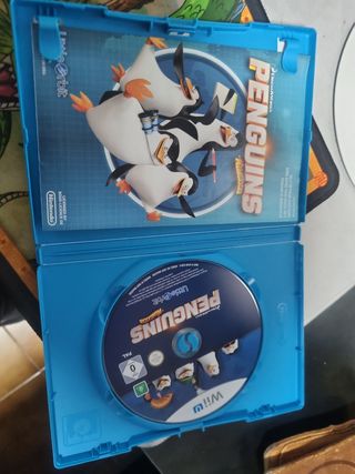 Los Pingüinos de Madagascar Wii U Pal Es