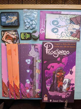 PASAJEROS juego de mesa