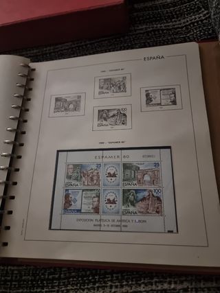 Álbum de sellos 1975-1981