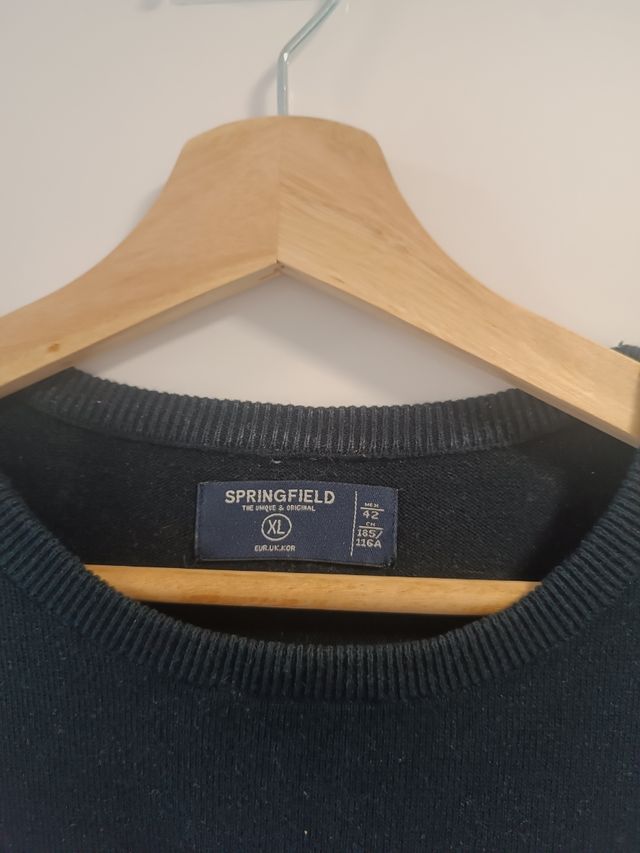 Jersey azul marino Springfield