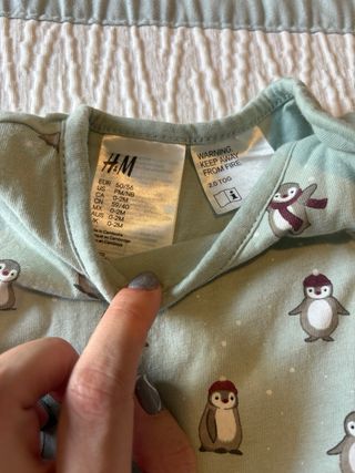 Saco de dormir bebé H&M
