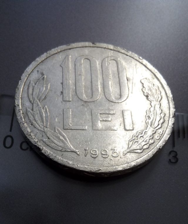 100 lei Rumancía 1993