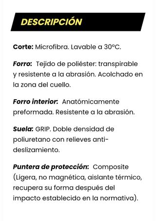 Zapatos de seguridad NUEVOS