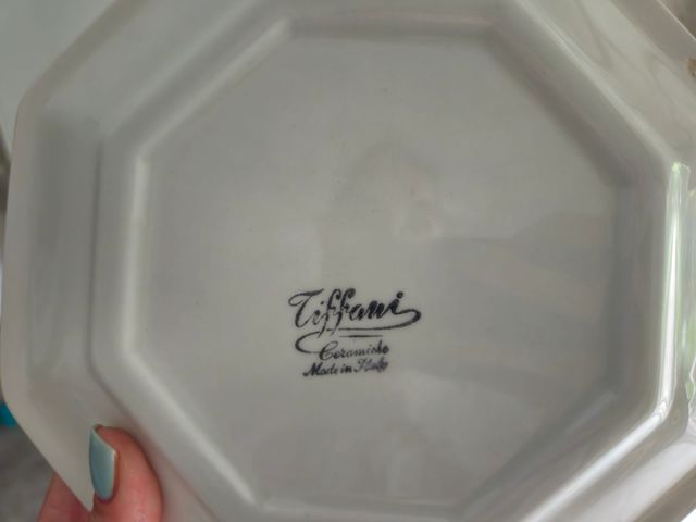 Piatti esagonali TIFFANI