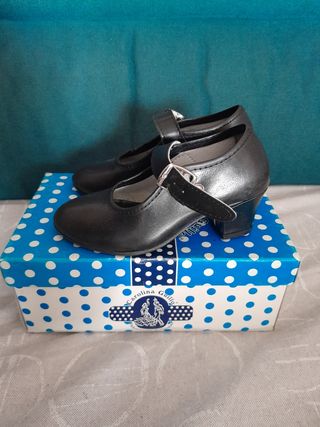 Zapatos baile flamenco