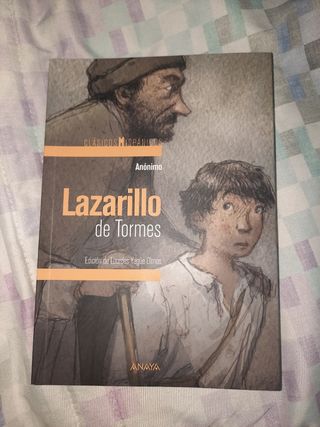 Libro lectura "Lazarillo de Tormes"