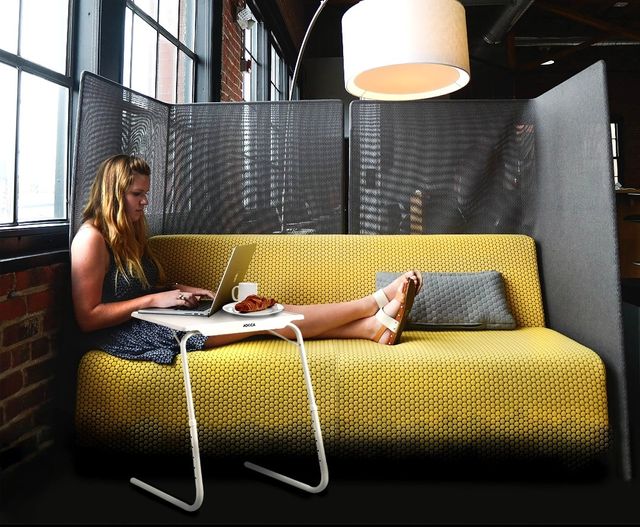 Mesa dobrável reclinável ajustável