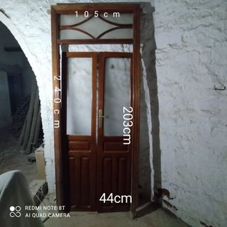 Puertas antiguas de dos hojas