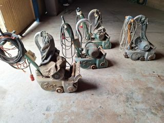 Máquinas de lijar parquet + Fratasadora