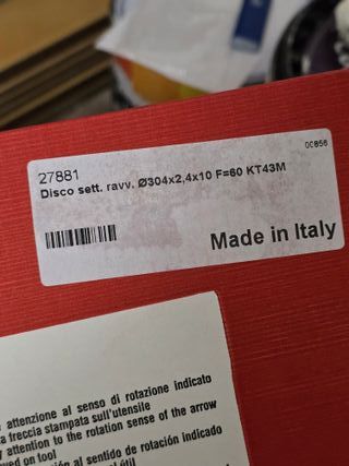 Disco 304 Diamantato Per Marmo Diatex