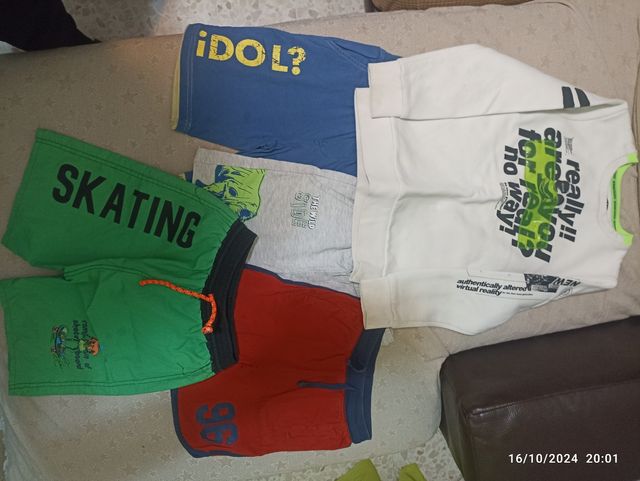 Lote Ropa 4 a 7 años