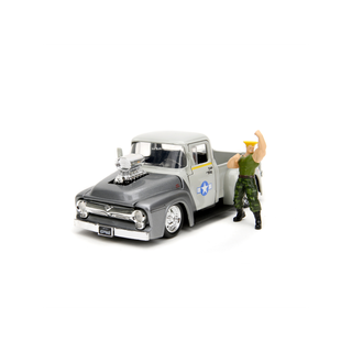 STREET FIGHTER 1956 FORD F-100 DIECAST 1:24 FIGURA