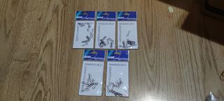 X5 SOBRES GRAPAS EVIA FISHING 
DUAL LOCK