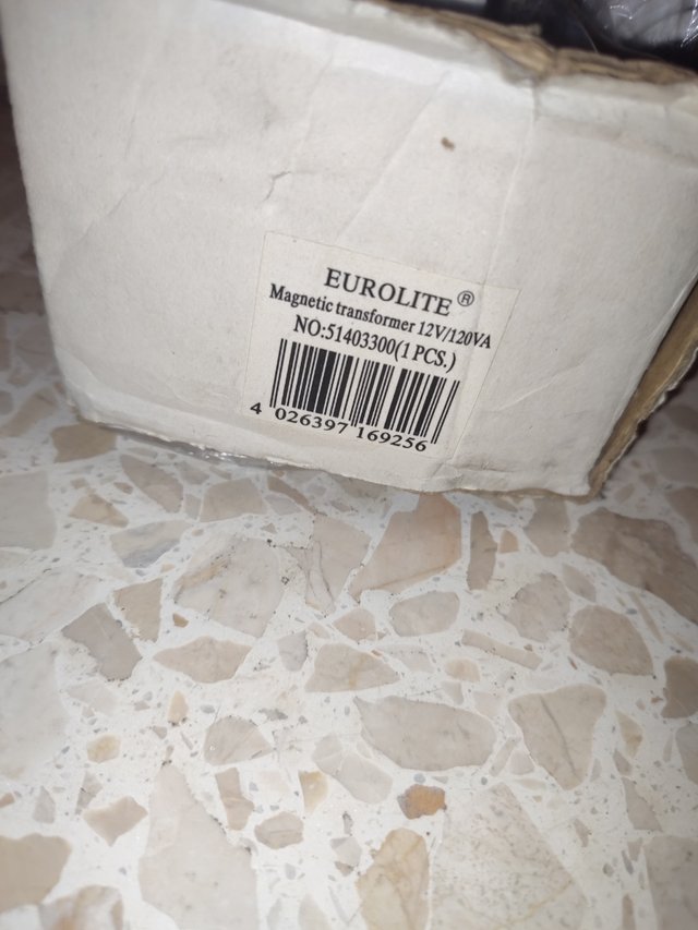 Transformador EUROLITE 12V/120VA