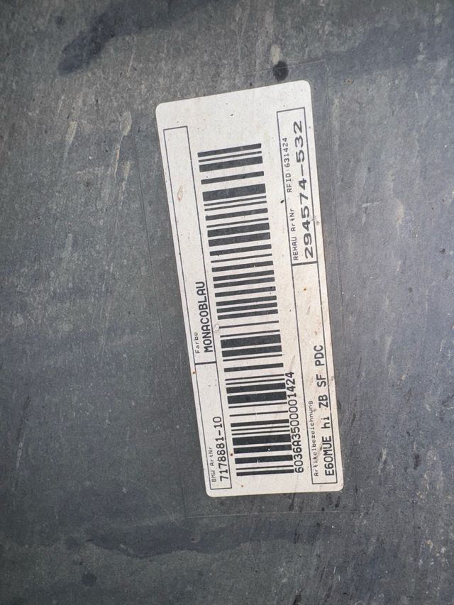 PARACHOQUES TRASERO BMW SERIE 5 pack M E60 ORIGINA