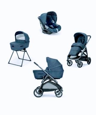 Tris Inglesina aptica colore blu