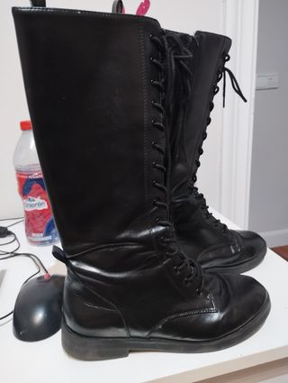 BOTAS T36 ALTAS ZARA CREMALLERA/CORDON 