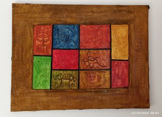 Quadro domenicano dipinto a mano - olio su tela