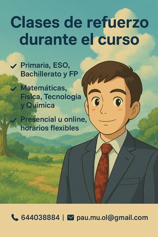¡Clases particulares!