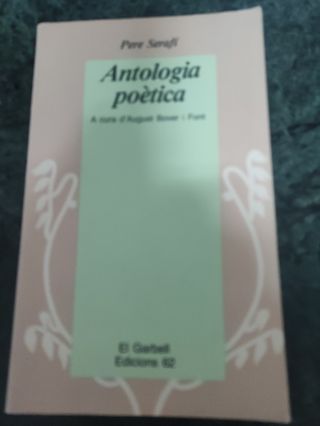 Antología poètica Pere Serafí