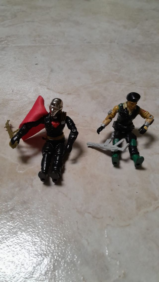 Dos figuras de Gijoe años 80