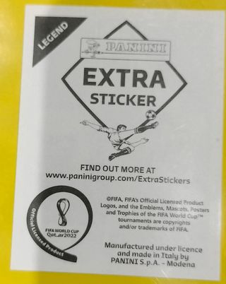 Cromo Eriksen Bronce Extra StickerPanini