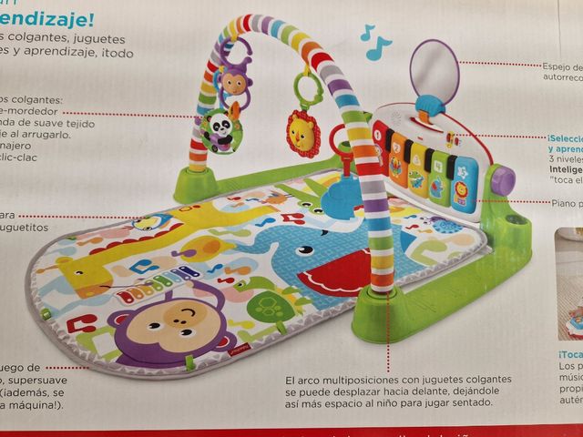 Fisher Price gimnasio piano pataditas