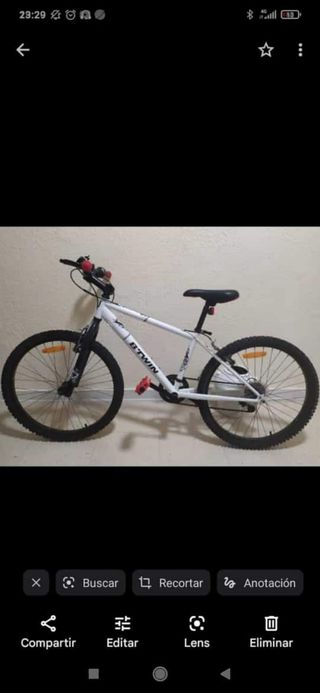 Bicicleta marca btwin 24 "