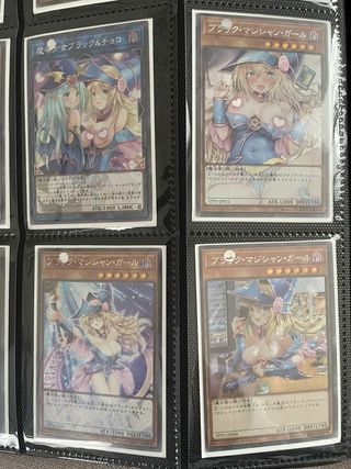 🔥 Set di 9 Carte Yu-Gi-Oh! Dark Magician Girl3 🔥