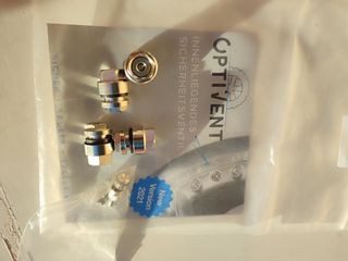 1x Set optivent invisibles ocultos válvulas 11,3mm