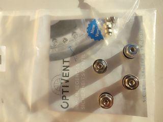 1x Set optivent invisibles ocultos válvulas 11,3mm